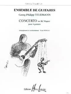 Concerto en re maj. --- 4 guitares