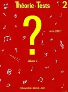 Theorie-tests vol.2 --- formation musicale