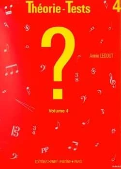 Theorie-tests vol.4 --- formation musicale