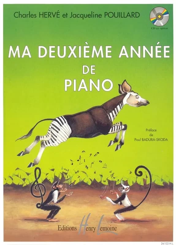 Ma deuxieme annee de piano