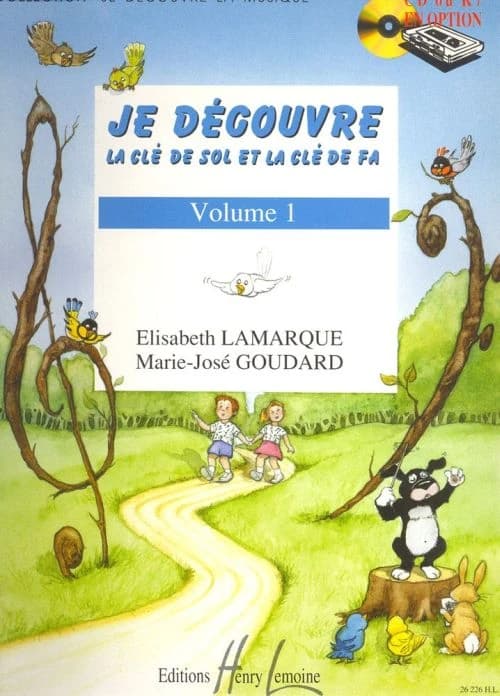 Je découvre la clé de sol et fa Tome 1