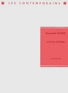 L'ultima lettera --- basson solo