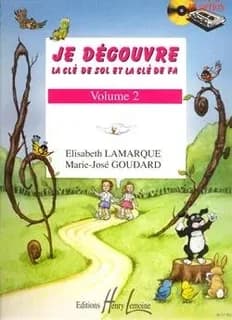 Je découvre la clé de sol et fa Tome 2