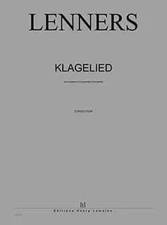 Klagelied pour soprano et ensemble instrumental --- conducteur