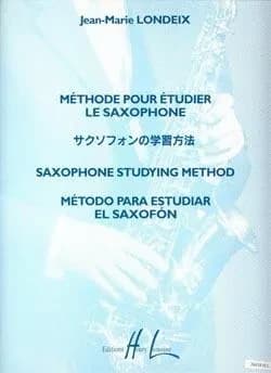 Methode pour etudier le saxophone --- saxophone