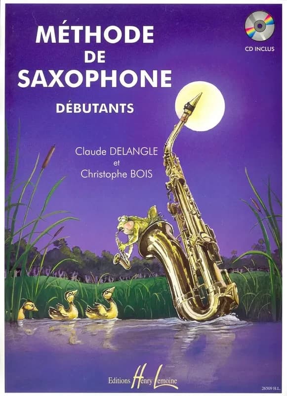 Methode de saxophone pour debutants + cd --- saxophone