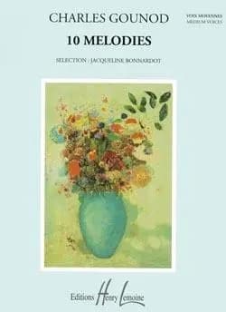 Melodies (10) --- voix moyenne et piano