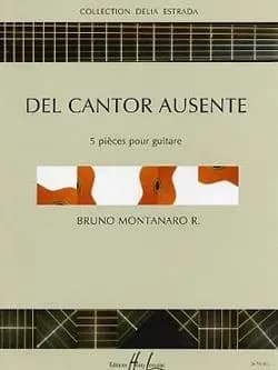 Del cantor ausente --- guitare