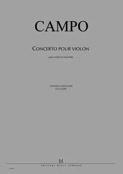 Concerto pour violon --- violon et ensemble instrumental