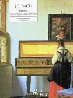 Suite n1 bwv996 : bourree --- piano