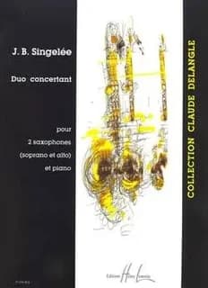 Duo concertant op.55 --- 2 saxophones (soprano et alto) et piano