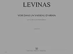Voix dans un vaisseau d'airain --- voix, flute, cor, piano et bande magnetique