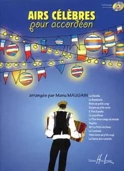 Airs celebres + cd --- accordeon