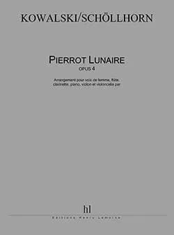Pierrot lunaire (max kowalski) --- arrangement pour soprano et 5 instruments