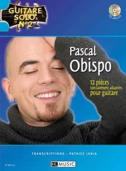 Guitare solo n2 : pascal obispo + cd --- chant et guitare
