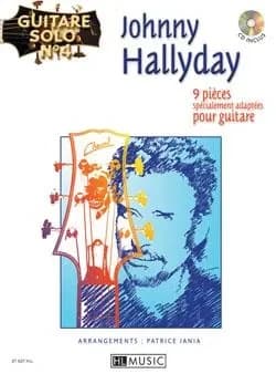 Guitare solo n4 : johnny hallyday + cd --- chant et guitare