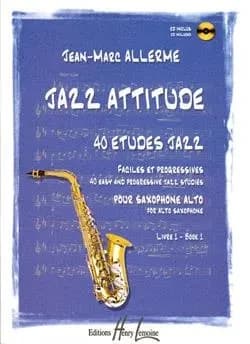 Jazz attitude vol.1 + cd --- saxophone alto