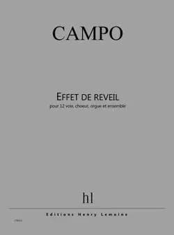 Effets de reveil pour 12 voix, choeur, 8 instruments et orgue --- conducteur
