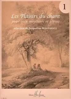 Les plaisirs du chant vol.1 --- voix moyennes ou graves et piano