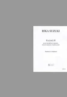 Fugace ii --- saxophone soprano, mezzo-soprano et percussion