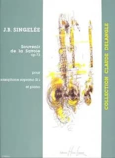 Souvenir de la savoie --- saxophone soprano et piano