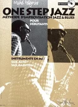 One step jazz + cd --- saxophone alto ou baryton