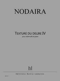 Texture du delire iv --- violoncelle et piano