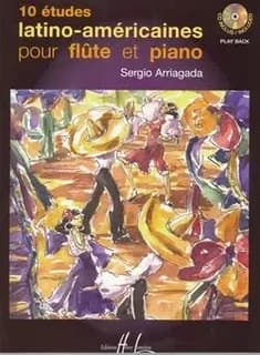 Etudes latino americaines (10) + cd --- flute et piano