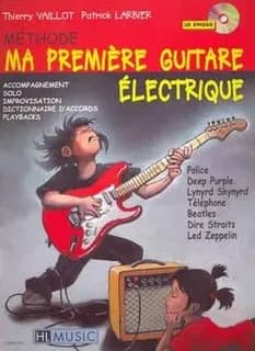 Ma premiere guitare electrique + cd --- guitare electrique