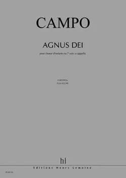 Agnus dei --- voix ou choeur