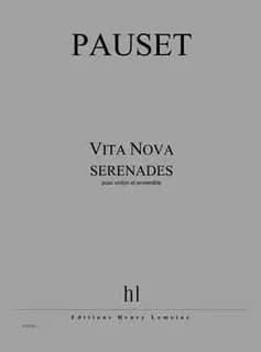Vita nova (serenades) --- violon et ensemble