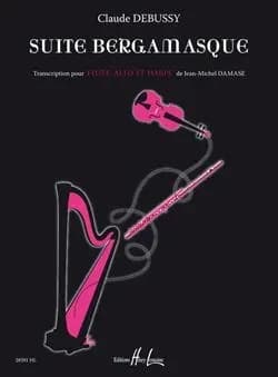 Suite bergamasque --- flute, alto et harpe