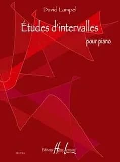 Etudes d'intervalles --- piano