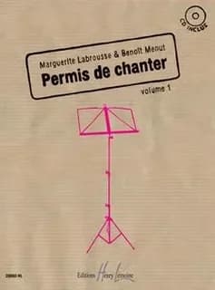Permis de chanter vol.1 + cd --- chant et piano