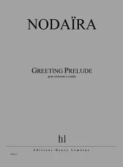 Greeting prelude pour orchestre a cordes --- conducteur