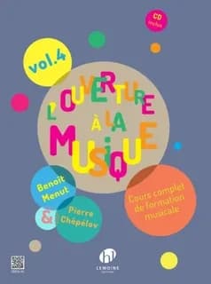 L'ouverture a la musique v4 +cd --- formation musicale