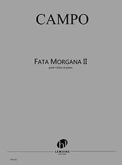Fata morgana ii --- violon et piano