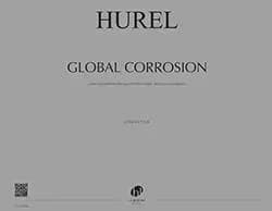 Global corrosion pour saxophone, guitare electrique, percussions et piano --- conducteur et parties
