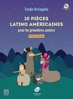 Pieces latino-americaines (10) +cd --- flute et piano