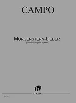Morgenstern-lieder --- mezzo-soprano et piano