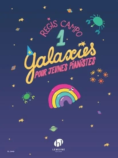 Galaxies 1 pour jeunes pianistes --- piano