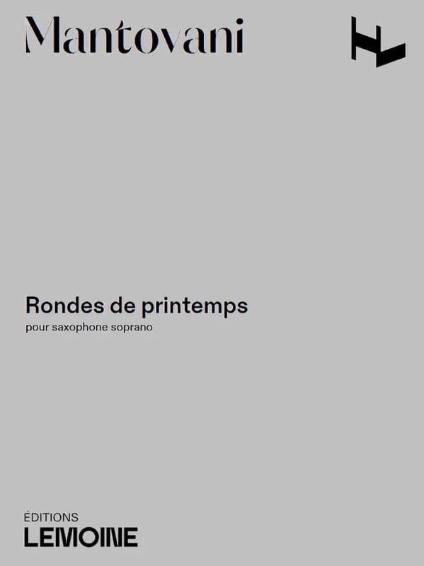 Rondes de printemps --- saxophone soprano