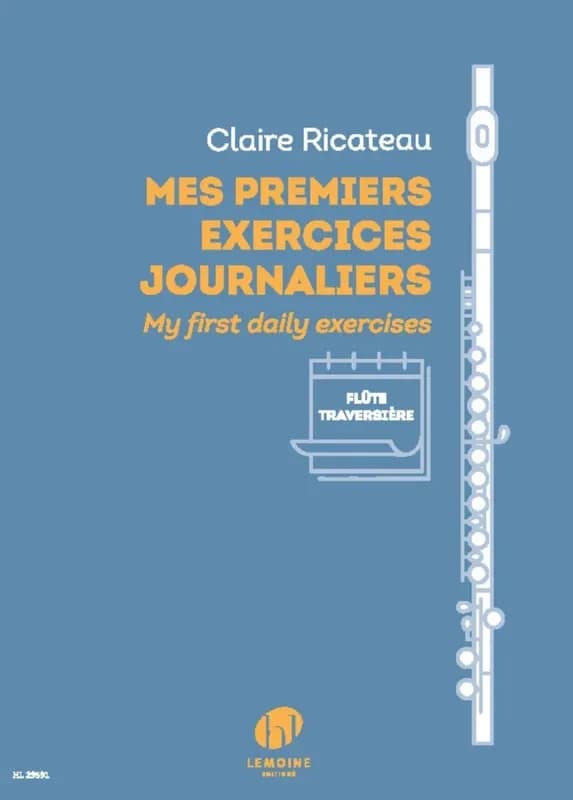 Mes premiers exercices journaliers --- flute traversiere