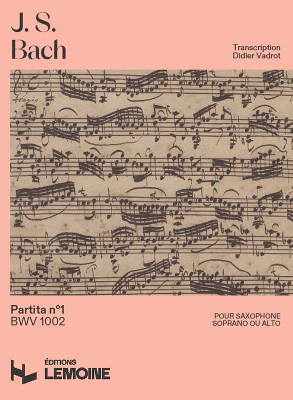 Partita n1 bwv 1002 --- saxophone sib ou mib