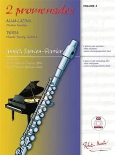 Promenades (2) v3 --- flute et piano