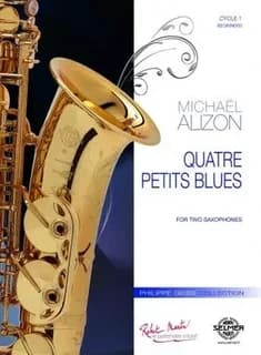 Petits blues (4) --- 2 saxophones identiques