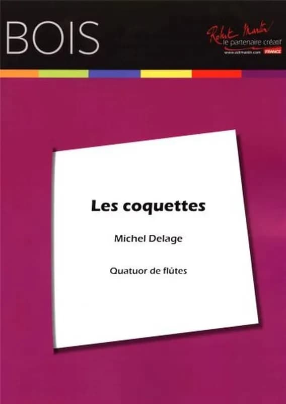 Les coquettes --- quatuor de flutes