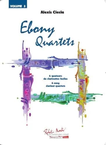 Ebony quartets v3 --- quatuor de clarinettes