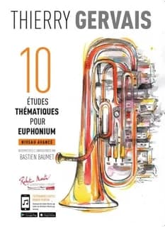 Etudes thematiques (10) --- euphonium et piano