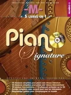 Piano signature + cd --- piano